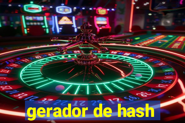 gerador de hash